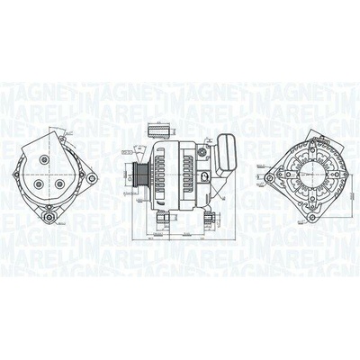 Generátor MAGNETI MARELLI 063377578010