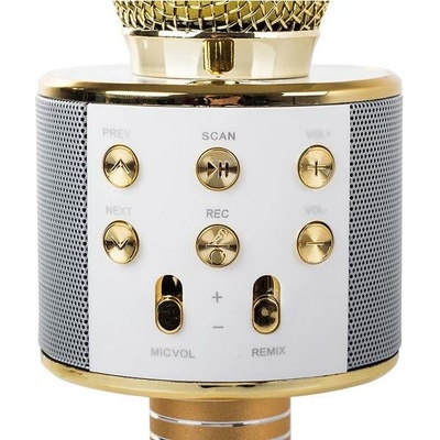 Verk 01377 Karaoke Bluetooth mikrofon 1800mAh černá – Zbozi.Blesk.cz