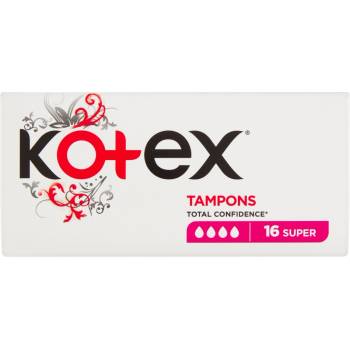 Kimberly-Clark Тампони KOTEX (16 бр. /KRA) SUPER