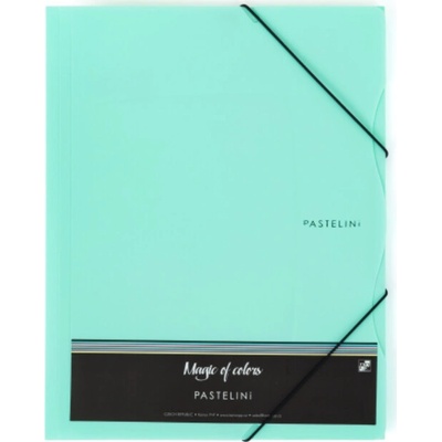 KARTON P+P Zložka Pastelini s gumou A4 zelená