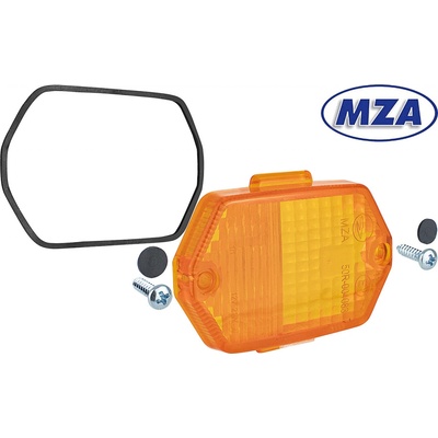 Kryt blinkru hranatý Simson, MZ ETZ - oranžový - MZA