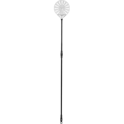 TECHNICA Perforovaná lopata na pizzu z anodového hliníku s hliníkovým úchytem, kulatá, 228x1800 mm | TECHNICA, Pizza Line