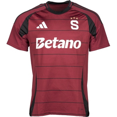 adidas Sparta Prague Home jersey pánsky dres vínová