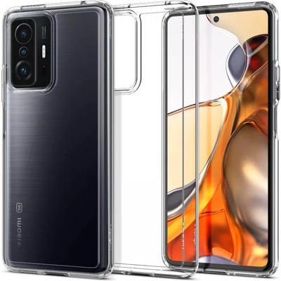 Spigen Ultra Hybrid Case - хибриден кейс с висока степен на защита за Xiaomi 11T, Xiaomi 11T Pro (прозрачен)