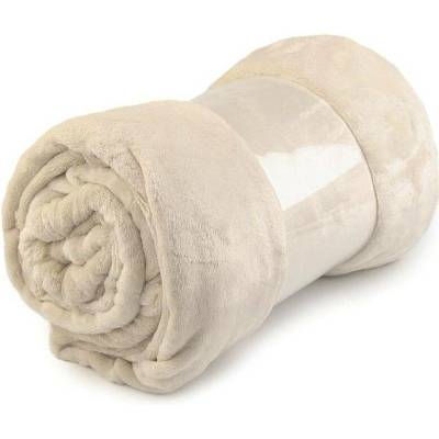 Stoklasa deka coral fleece béžovobílá 150x200