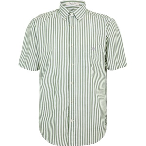 Gant Риза с къс ръкав Gant Men's Plain Short Sleeve Shirt - Herb Green 354