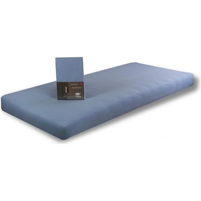 LeRoy Prostěradlo Jersey světle modré s elastanem napínací 100x220
