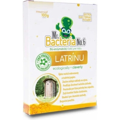 Aktivátor Mr.Bacteria No.6, baktérie do latríny, 100g