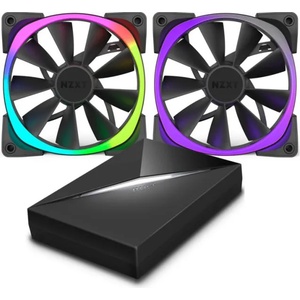 NZXT Aer RGB 140x140x26mm & HUE+ (RF-AR140-C1)