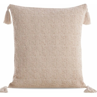 Takoy BOHO zdobený na rohoch strapcami-HF-410635 45 x 45 cm