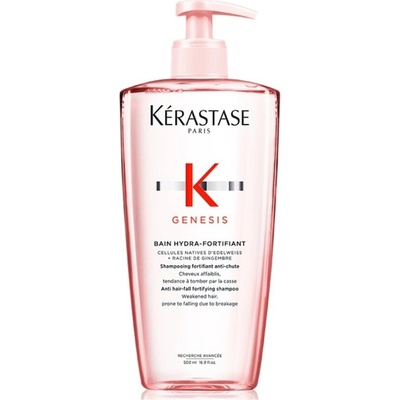 Kérastase Genesis Bain Hydra-Fortifiant Refill Šampon Ženy 500 ml