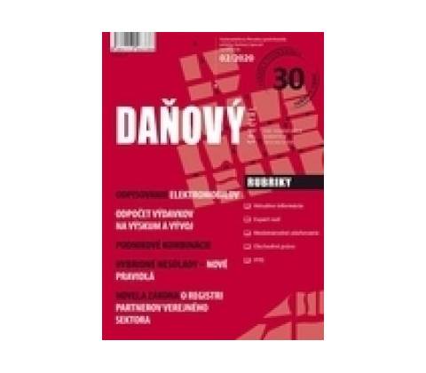 Daňový špeciál 2/2020
