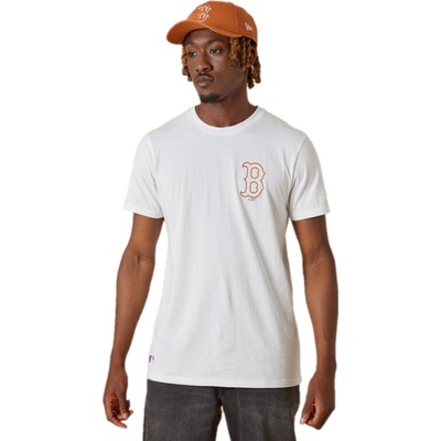 New Era MLB LEAGUE ESSENTIAL TEE BOSTON RED SOX 13083959 bílé