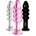 Lovetoy Glass Romance Butt Plug GS15C Clear