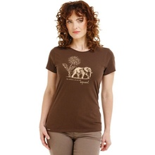 Bushman tričko Layla dark brown