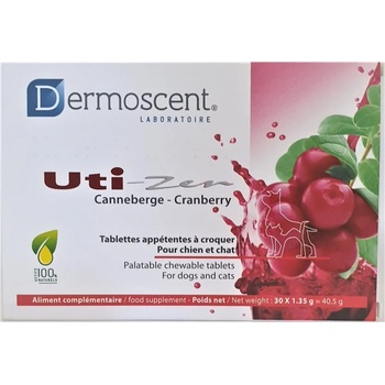 Dermoscent Uti-Zen хранителна добавка за уринарния тракт на кучета и котки- 30 т