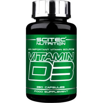 Image 1 of Scitec Nutrition Vitamin D3, 250 Capsules
