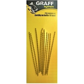 Graff System Zarážka na Boilie Čierná 10ks