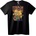 NOONEBRAND Тениска Котешки Барабанист - XS, Black