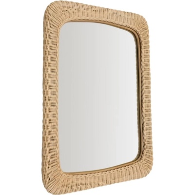 Kave Home Ratanové zrcadlo Zilna 79 x 58 cm