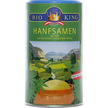 BioKing Конопени семена, обелени и био - 250 г