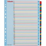 ESSELTE Регистър, ламиниран картон, A4 Maxi, 1-31, за презаписване, ESSELTE 100210 (100210)