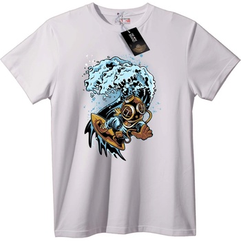NOONEBRAND Тениска Водолазен шлем сърфист - 6XL, Black