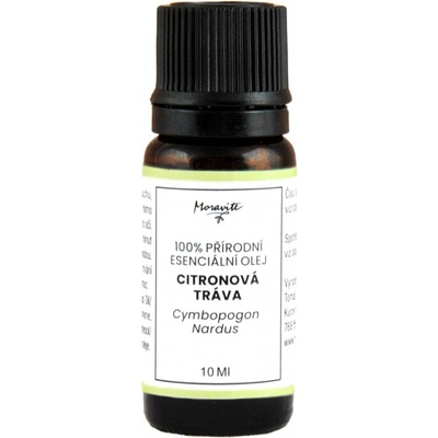 Moravité esenciální olej Citronová tráva 10 ml