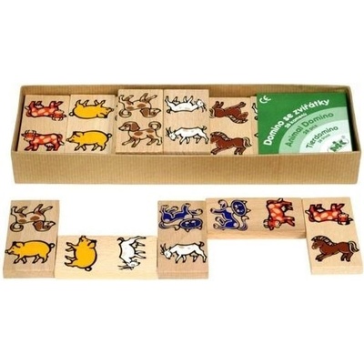 Heda Domino Domácí zvířata dřevěné