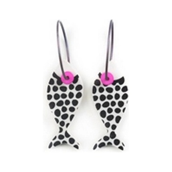 Tommy Karlsson Švédsko náušnice Ryba 61C