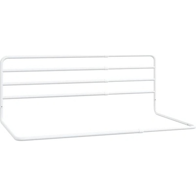 SHUMEE zábrana k postýlce železo bílá 76 – 137 × 55 cm