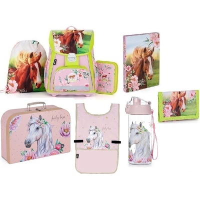 Oxybag Školní sada set 8ks PREMIUM kůň koně s em vhodný i pro prvňáčky 0-67823/08