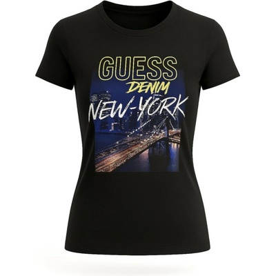 Guess Gizelle tee černé