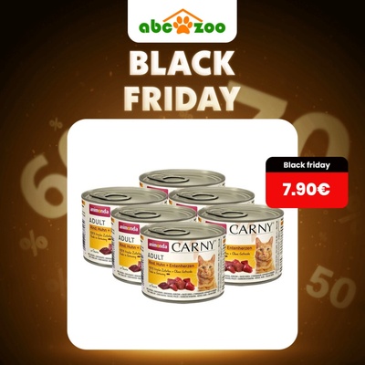 Animonda Carny Adult hovädzie,kura a kačacie srdiečka 6 x 200 g