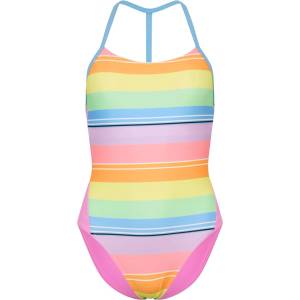 Zoggs Tranquil T-Back Strip Womens - Multi