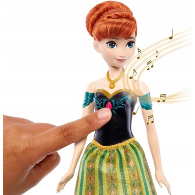 Mattel Disney Princess Frozen II Anna zpívající