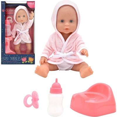 Dolls World Pijúca a cikajúca Terezka 30 cm