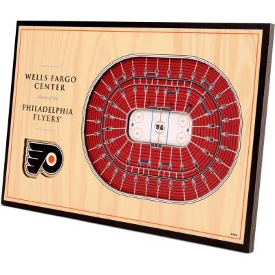 Cedule Philadelphia Flyers NHL 3D Desktop Stadium
