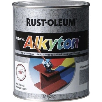 Rust Oleum Alkyton Kladivková farba na hrdzu 2v1 Hnedá 750 ml
