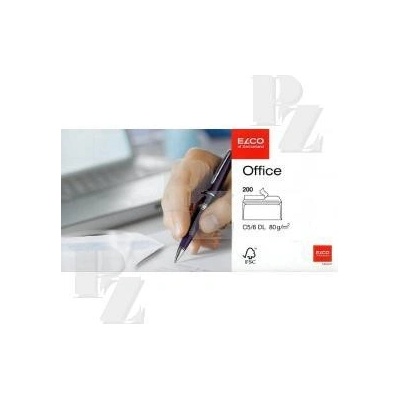 Obálka C5 Office v krabičce s krycí páskou 120g 200ks, Elco