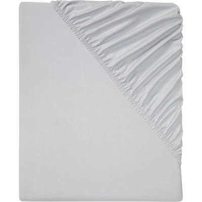 Livarno Home Žerzejové napínací prostěradlo 90-100x200 světle šedá – Zboží Dáma