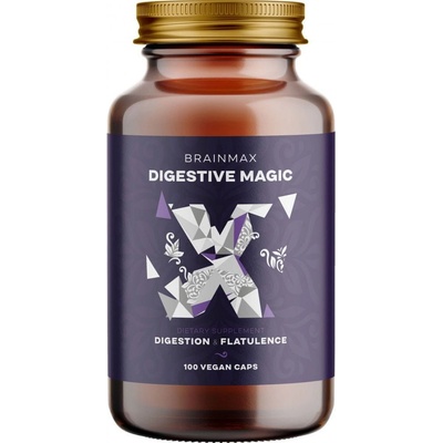 BrainMax Digestive Magic, Trávicí Enzymy 100 kapslí