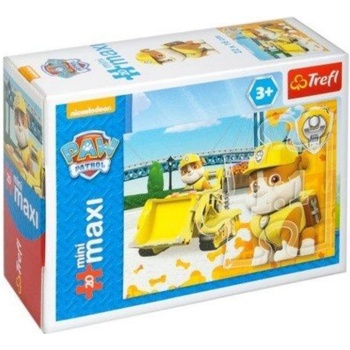 Trefl mini Paw Patrol Rubble 21069 20 dílků