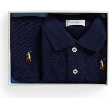 Ralph Lauren Бебешко боди от памук Polo Ralph Lauren (320981612001)