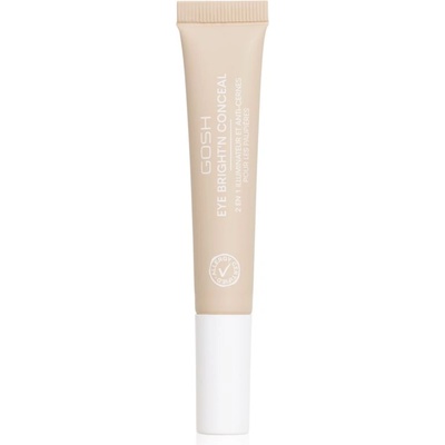 Gosh Copenhagen Bright'n Conceal озаряващ коректор против тъмни кръгове под очите цвят Adjusting Skin 12ml