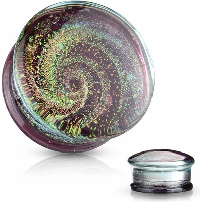 S4U Skleněný plug do ucha GALAXY (22 mm) PL01252-22