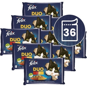 FELIX Капсули FELIX Fantastic DUO, вкусен избор в желе 36 x 85 г