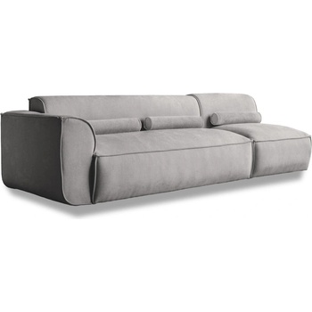 Miuform Светлосив модулна лежанка (ляв ъгъл) Flex Felix - Miuform (2022SO85)