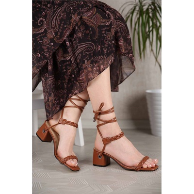 Moda Trend Дамски сандали - Таба 299431 (299946_Кафяво)