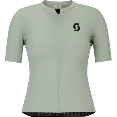 Scott Дамска фланелка с къс ръкав за колоездене Scott Women's Jersey Ultd S/S Cycling jersey - Spray Grey (156-2864-0212)